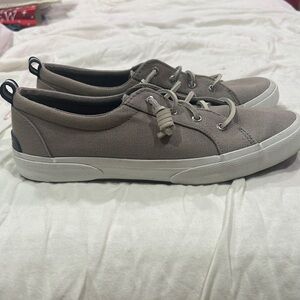Sperry Tan Canvas Sneakers